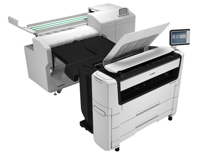 Широкоформатный монохромный принтер Canon PlotWave 5500